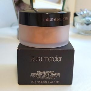 NIB Laura Mercier Translucent Loose Setting Powder in Medium Deep Full SZ
